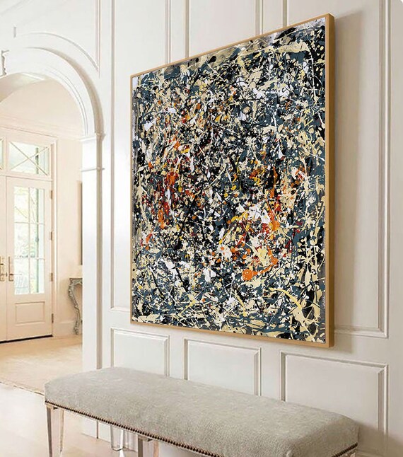 Original Large Abstract Art, Extra Large Abstract Painting, Contemporary Canvas Art, Hand Painted Original Art, Modern Canvas Wall Art M164
