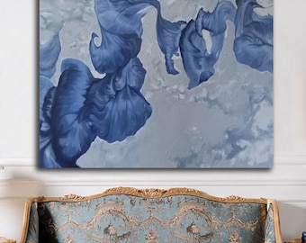 Contemporary Wall Art Abstract Painting Extra Large Hand Painted Painting Original Abstract Art Modern Room Canvas Minimalist Painting M98