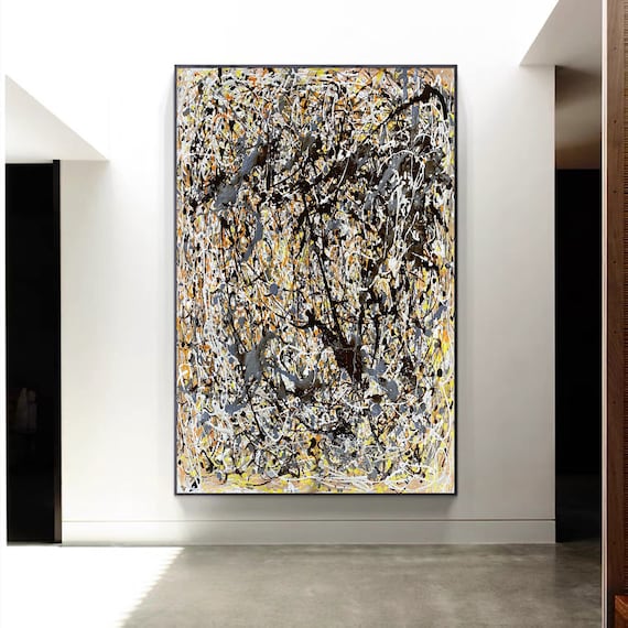 【大幅値下げ】ジャクソン・ポロック 抽象絵画ウォールアート Amazon.co.jp: ジャクソン・ポロック ウォールアート ジャクソン