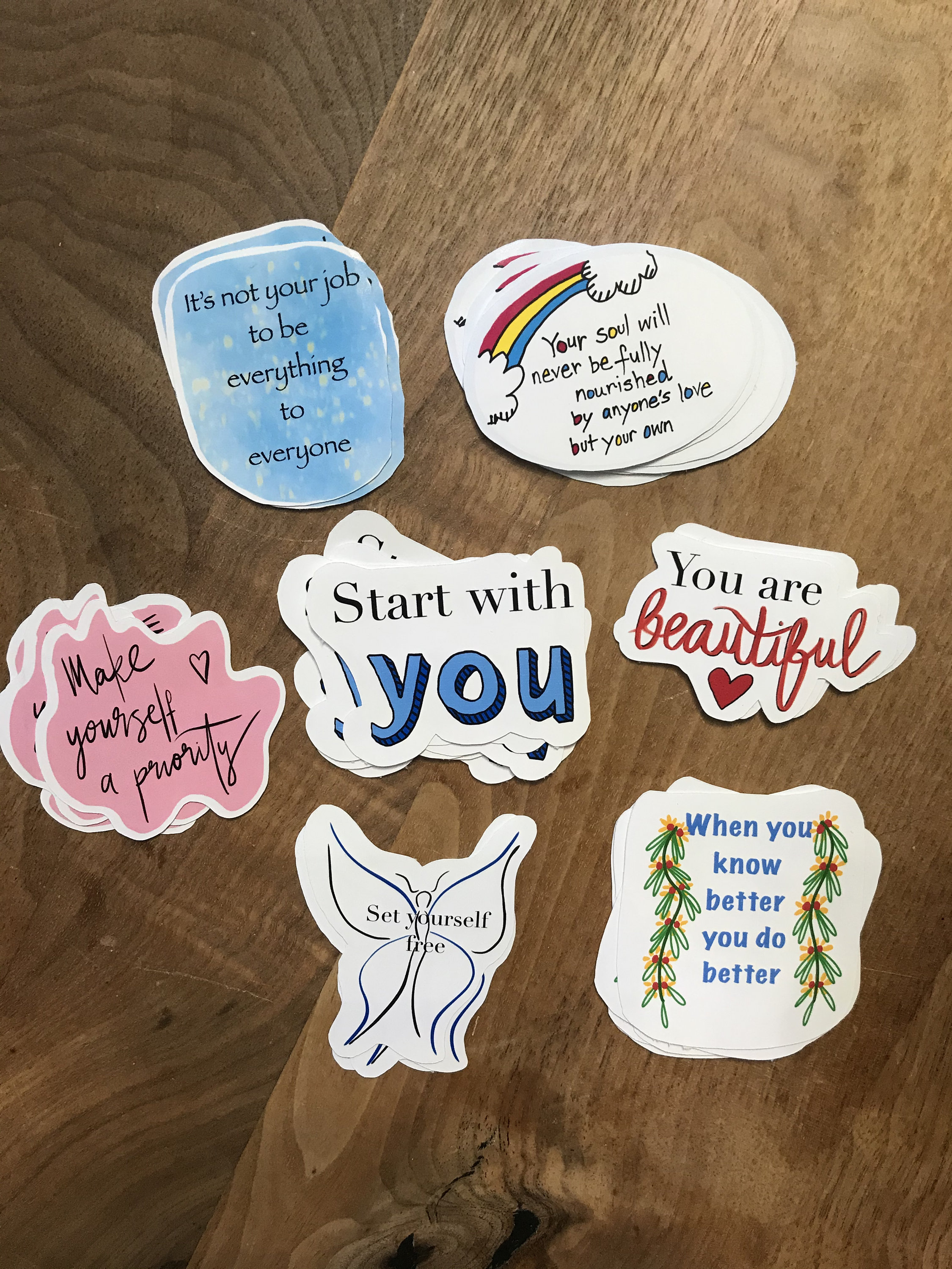 Self love stickers Etsy