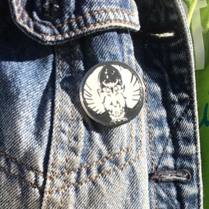 Court of Owls Inspired HARD ENAMEL 1.5&quot; Pin