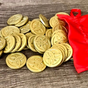 3D Printed Pouch of Genshin Mora POUCH INCLUDED 10 / 20pcs