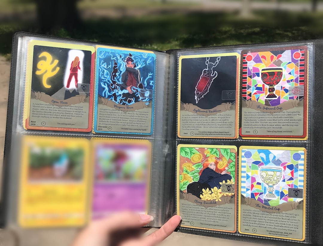シャドウハンター TCG 自家製カード || セット 1 - Etsy 日本, image size:1080x824