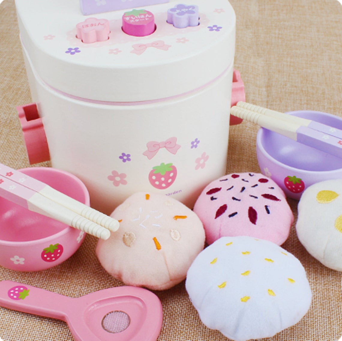 Wooden Rice Cooker Toys Miniature WOOD RICE COOKER Etsy