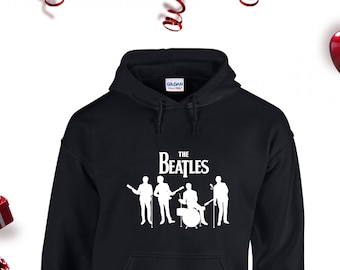 The Beatles Hoodie, The Beatles Sweatshirt, The Beatles Gift, Music Band Hoodie, Vintage Beatles Hoodie, Rock and Roll Hoodie, Retro HoodiE