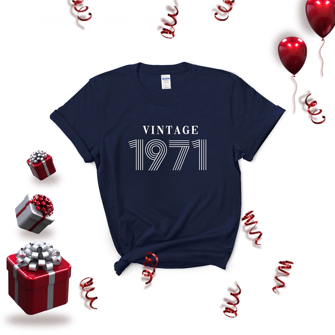 Vintage 1971 TShirt geboren 1971 TShirt 1971 Tshirt 50. Etsy