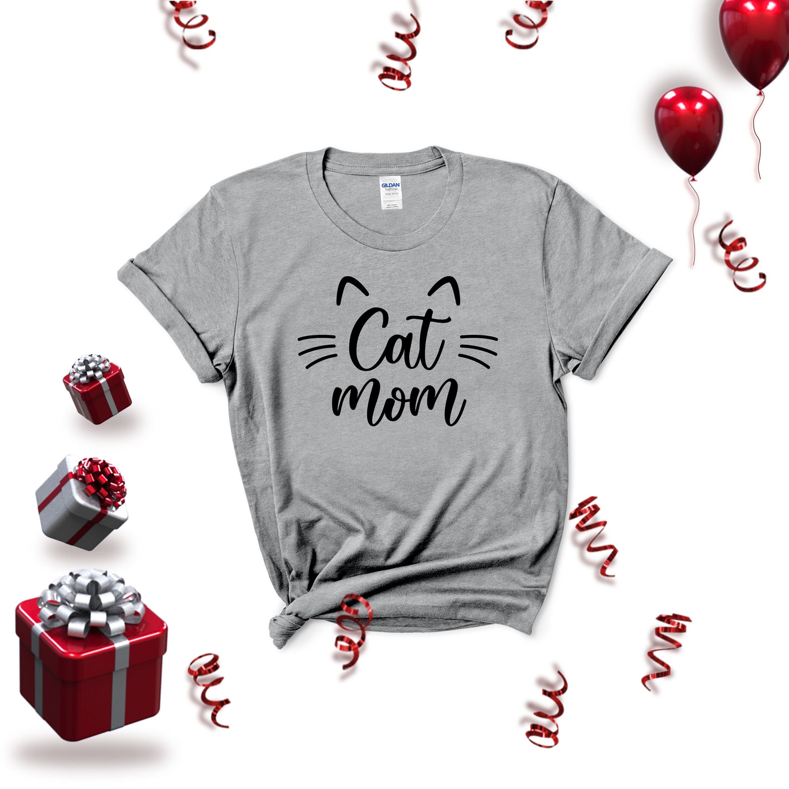 Cat Mom T-Shirt Cat Mama Shirt Cat Shirt Cat Lover | Etsy