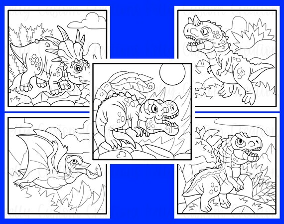 40 Dinosaur Coloring Pages Printable Coloring Pages Kids
