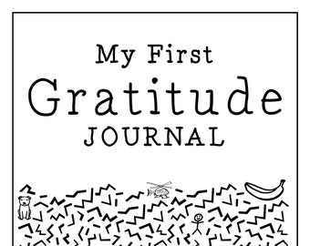 My First Gratitude Journal for Kids - Daily Gratitude Diary - 3 Questions - A5