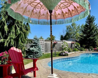 faded fabric patio umbrella Refurbishing a faded patio umbrella