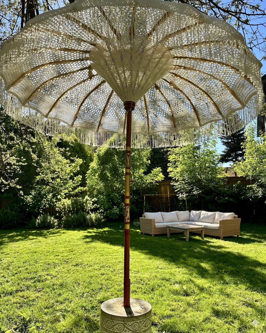 best patio umbrella 2019 Windproof Umbrella Best Outdoor Umbrellas 2019 Clihome 10 Cantilever  Umbrella Square Crank Market Umbrella Tilt Patio Umbrella With Bluetooth  Lights In Tan CL-BTMY01TN The Home Depot