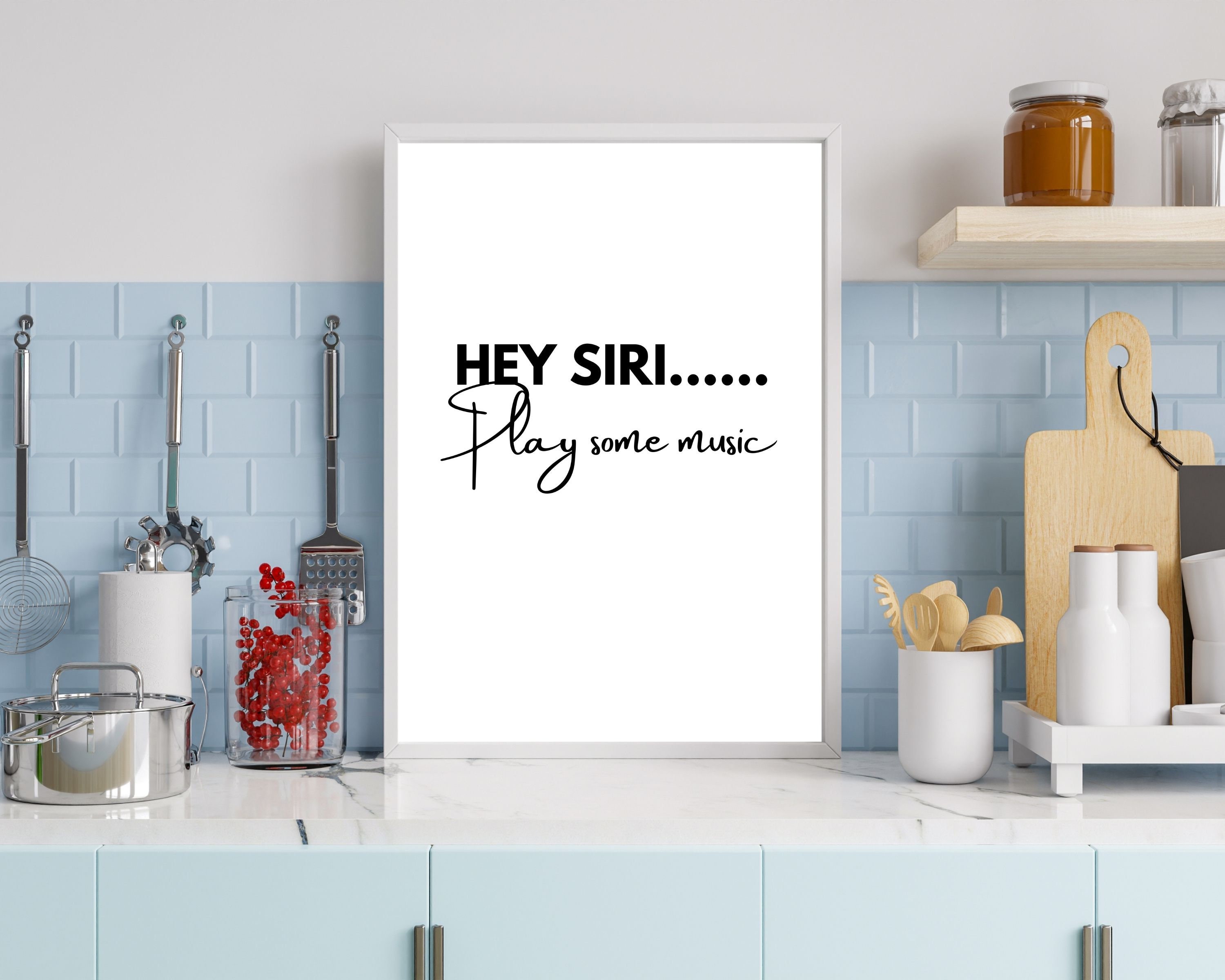 Hey Siri Play Some Music Quote Print Funny Wall Art Trendy - Etsy Denmark Hey Siri Play Some Music Quote Print Funny Wall Art Trendy - Etsy Denmark