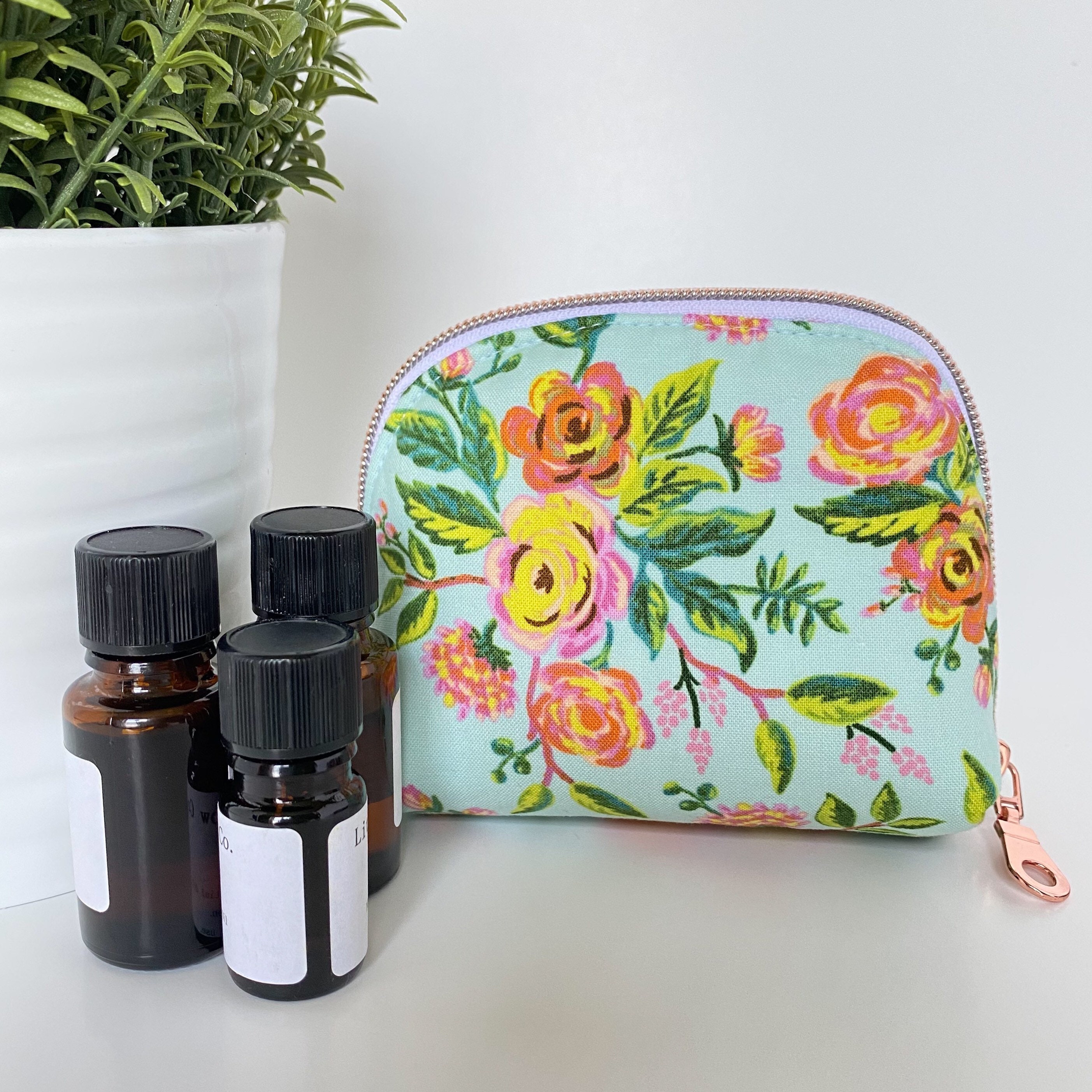 Essential Oil Pouch Travel Oil Pouch Nail Polish Holder Etsy