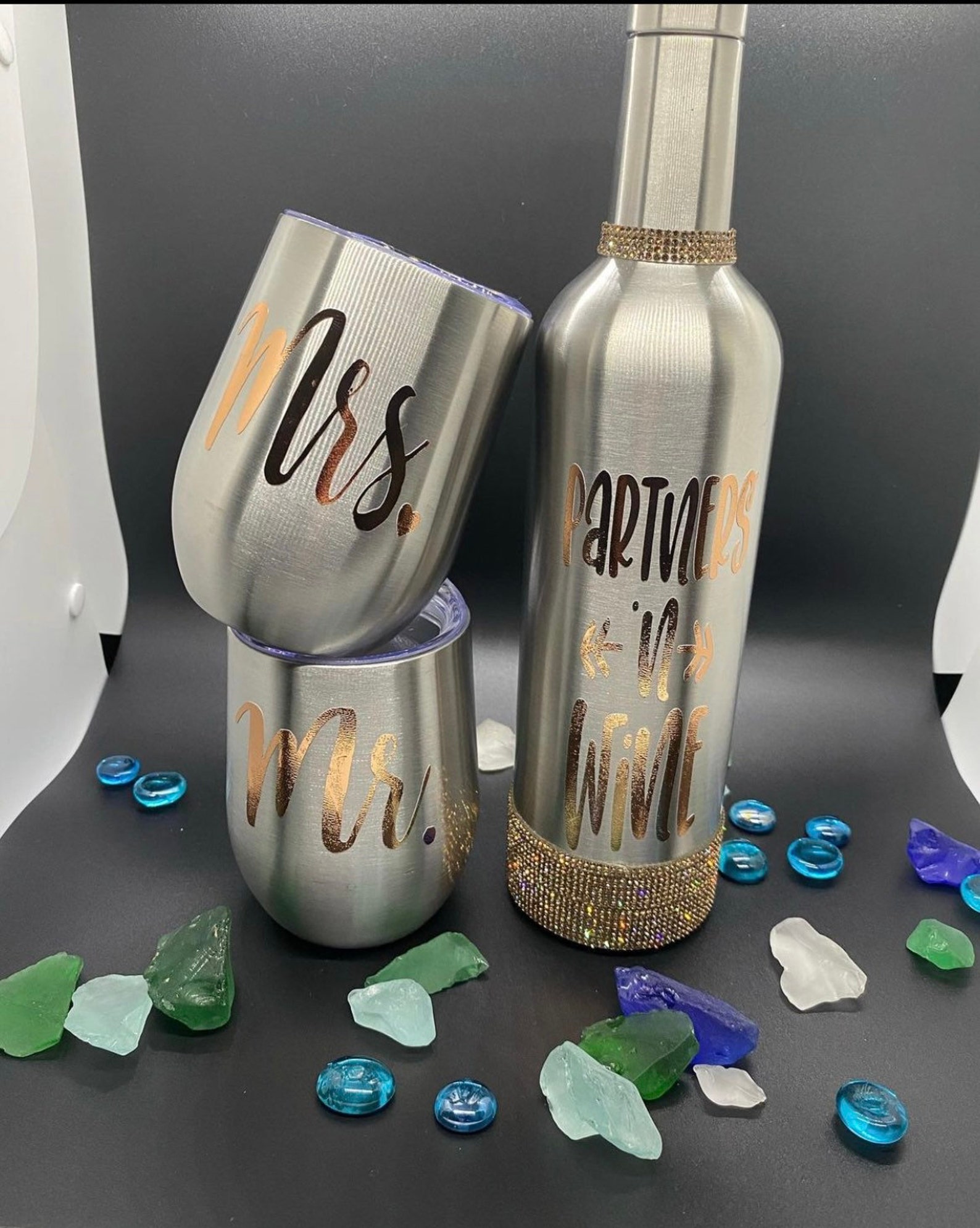 Wine Tumbler Gift Set Etsy