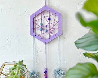 Kit de manualidades de atrapasueños: decoración de pared bohemia, regalo para fiestas