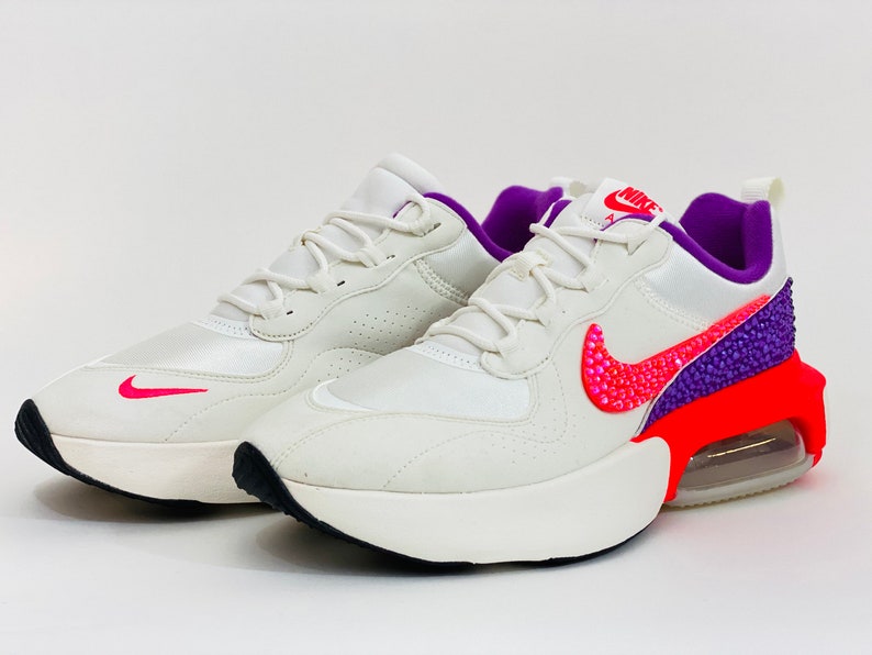 Nike Air Max Verona verfraaid met roze en paarse Swarovski | Etsy