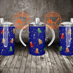 Rocket Ship 12oz Sippy Cup Grafische PNG JPB Download