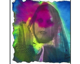 Photo Watercolor Pictures Wall Decoration Originals