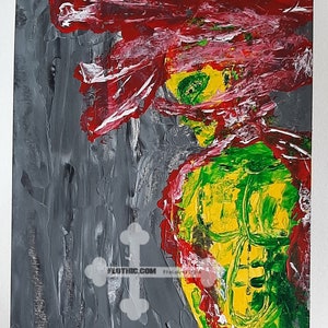 Kunst Gemälde Wanddekoration Sammlerstück Bild