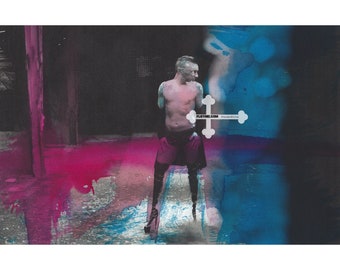 photography printed on high-quality paper and recolored, dark aesthetic, fine art, conceptual art, flothic