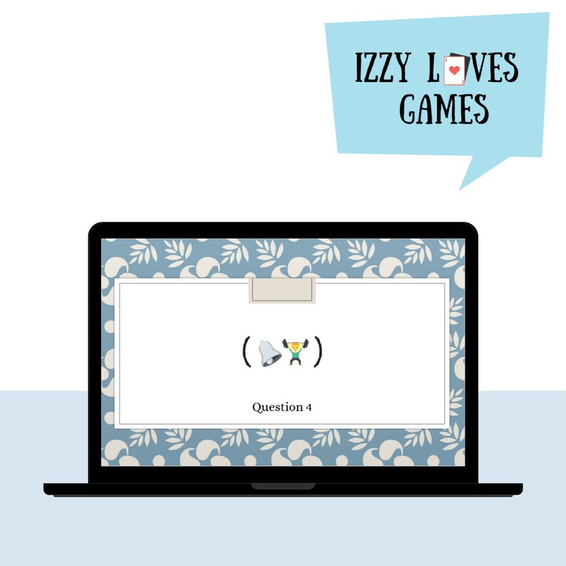 Emoji Quiz Geography Pack zoom Games, Powerpoint Games, Virtual Games