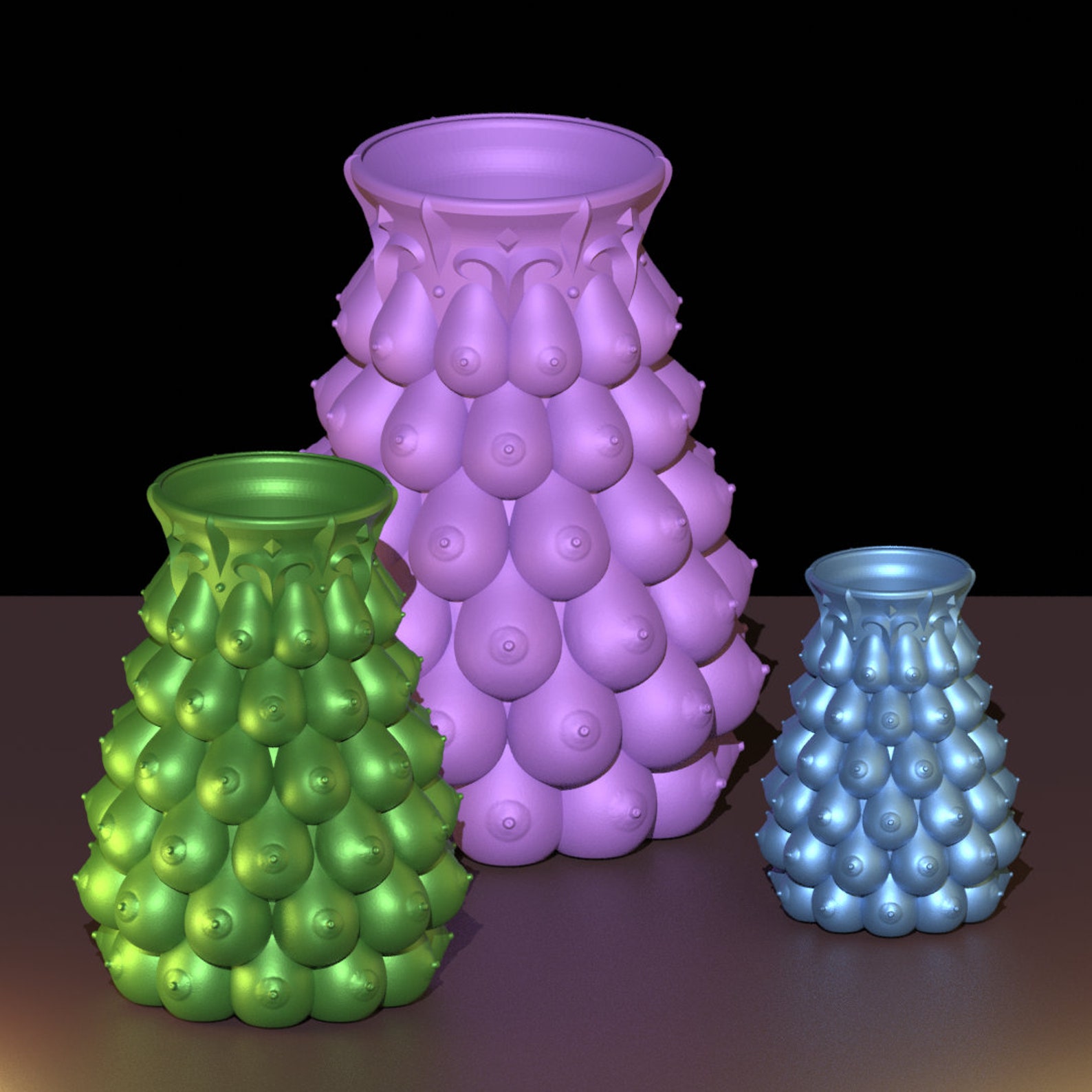 Booby Vase STL FILE Etsy