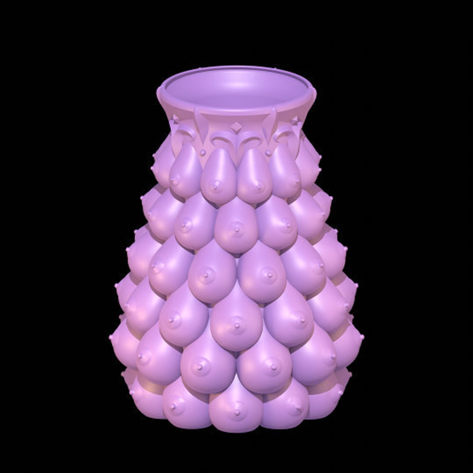 Booby Vase STL FILE Etsy