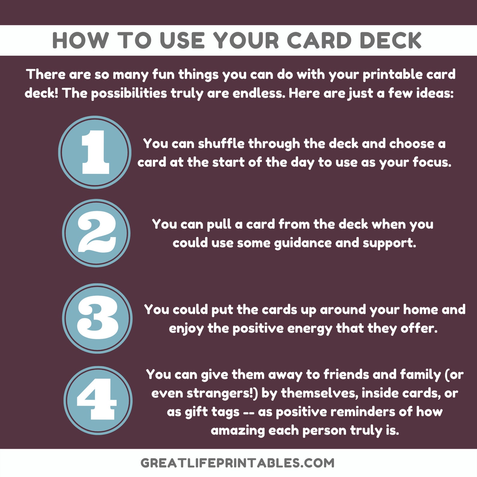 Ready to Heal Bundle, Affirmation Deck, Affirmation Cards, Oracle Deck ...