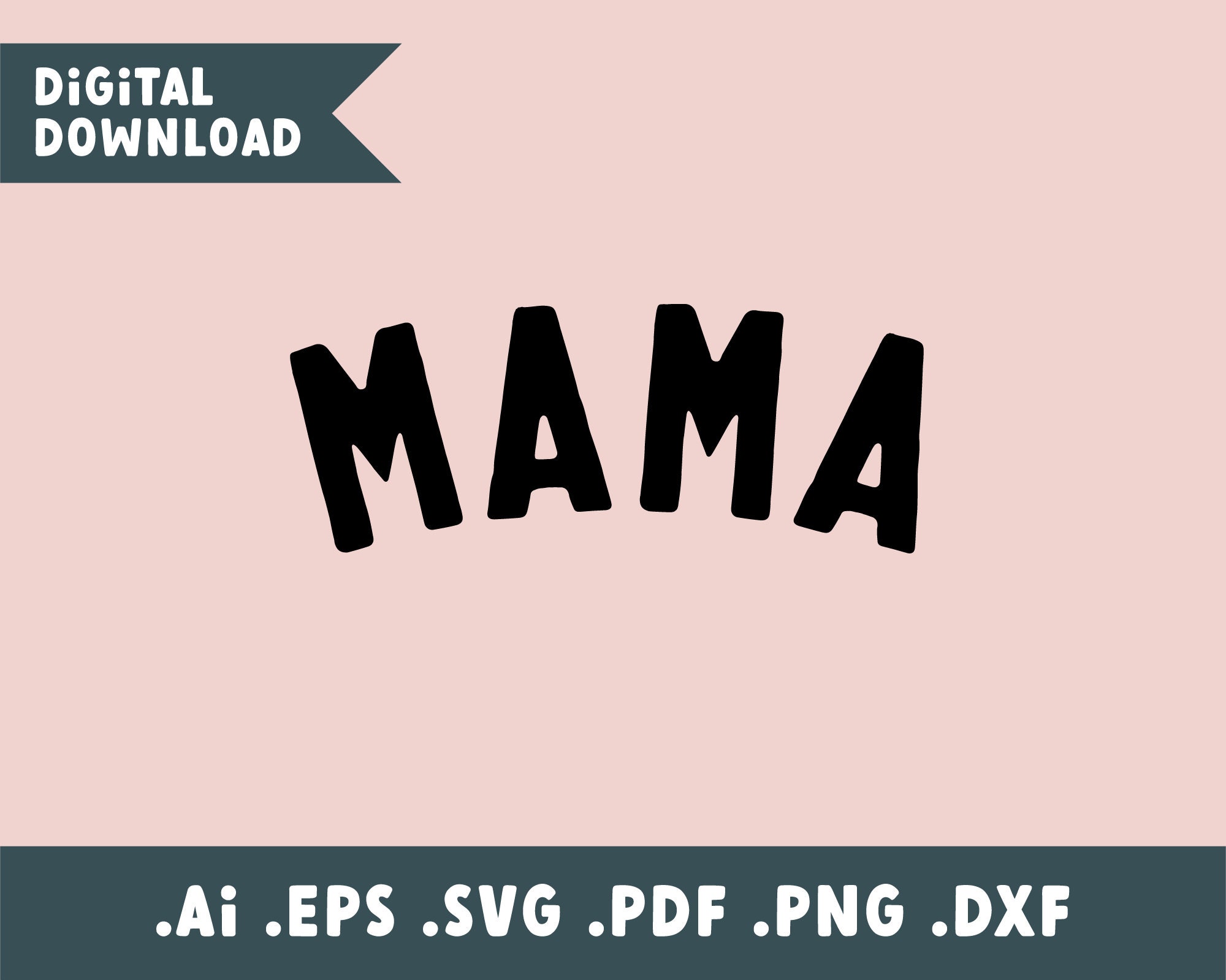 Mama Arched Svg Momma Arc SVG Cut File - Etsy