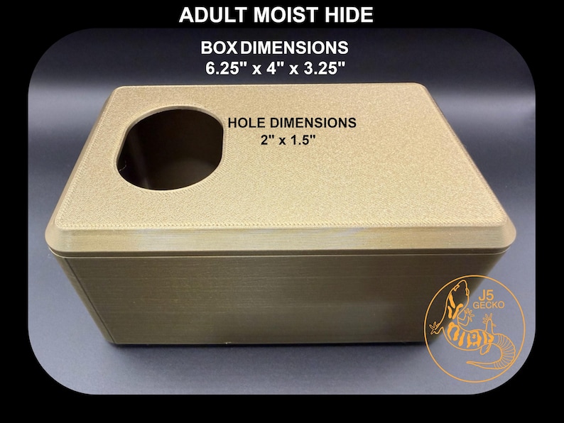 Leopardgecko Feuchtversteck / Lay Box Bild 2