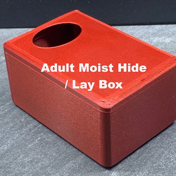 Leopard Gecko Moist Hide / Lay Box