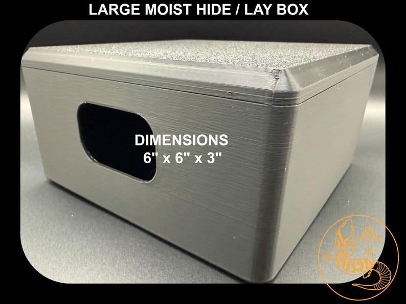 Leopard Gecko Extra Large Side Moist Hide / Lay Box - Etsy