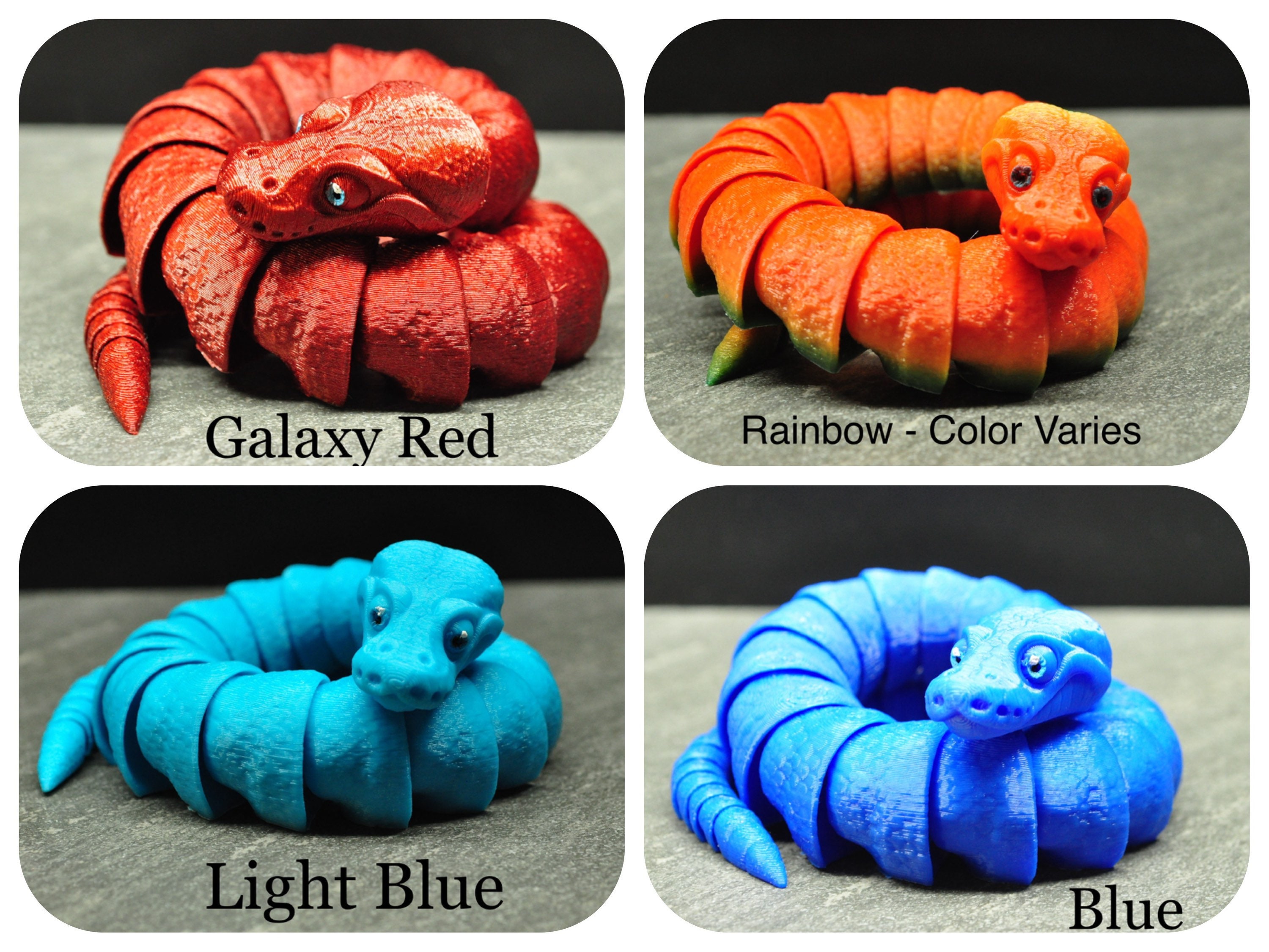 Articulated Ball Python 3D Print - Etsy