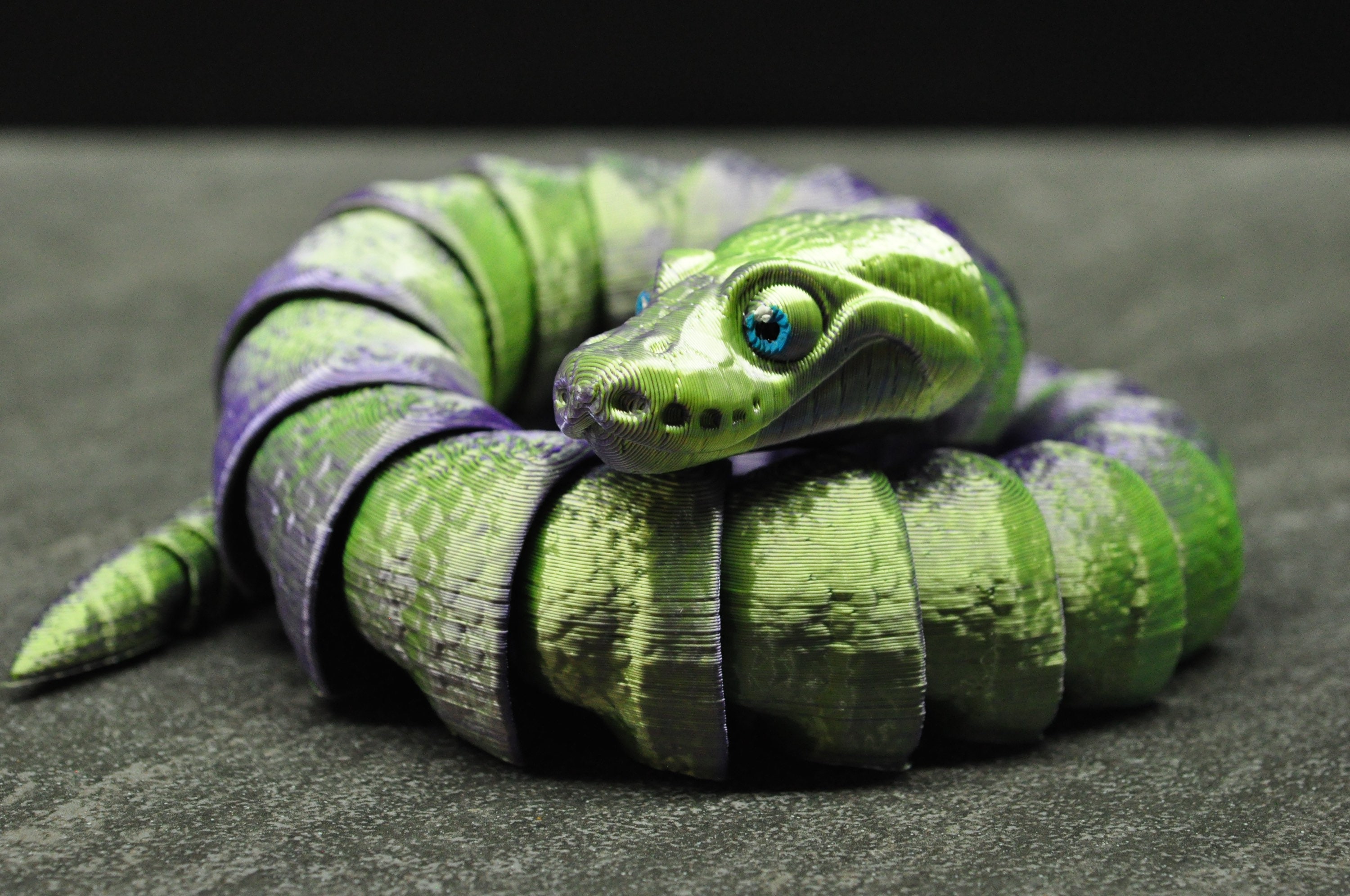 Articulated Ball Python 3D Print - Etsy