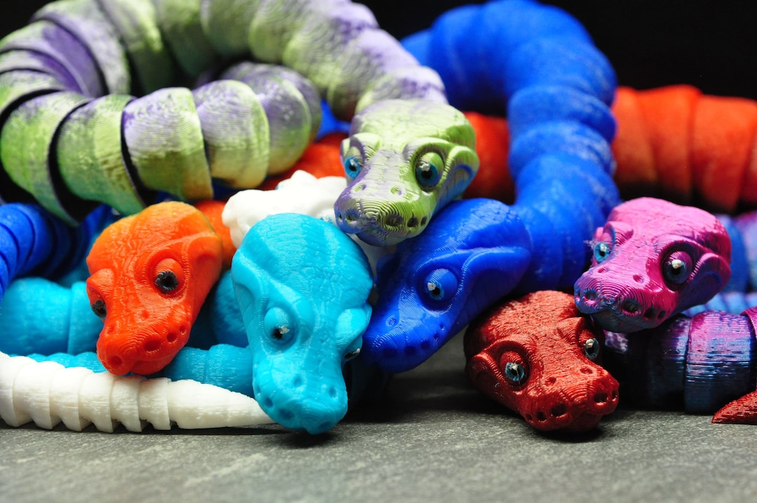 Articulated Ball Python 3D Print - Etsy