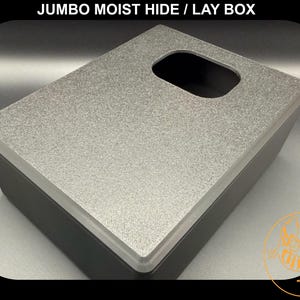 Leopard Gecko Jumbo Large Moist Hide / Lay Box