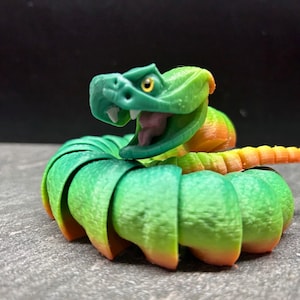 Articulated Rattlesnake 3D Print