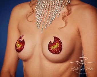Nipple covers &quot;MAGMA&quot;, nippies, pasties, nipple cover