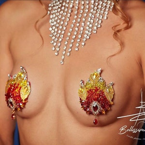 Nipple covers &quot;FREYA&quot;, nippies, pasties, nipple cover