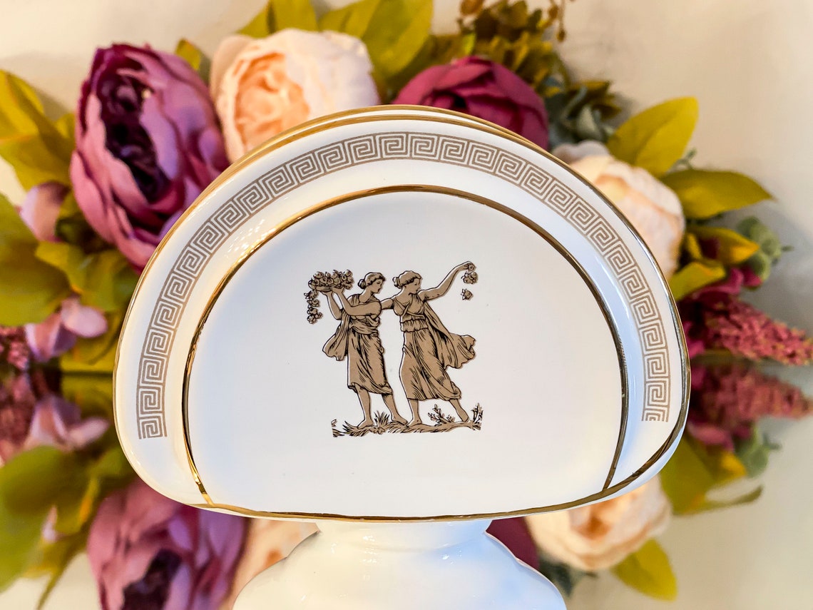 FAKIOLAS Napkin Holder Hand made in Greece 24k Gold Greek Etsy