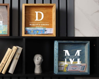 Ticket Memory Frame For Tickets, Personalised Ticket Collection Box Personalised Tickets Memories Ticket Holder Personalised Frame Collector