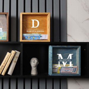 Ticket-Memory-Rahmen für Tickets, personalisierte Ticket-Sammelbox Personalisierte Tickets Erinnerungen Tickethalter Personalisierter Rahmensammler