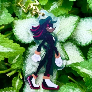 Shadow the Hedgehog keychain