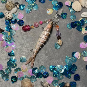 Fish hook charm
