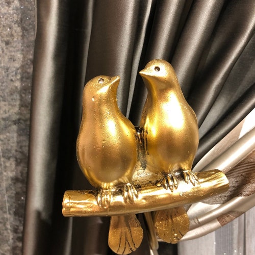 Pack of 2 Bird Curtain Tie Backs Eagle Curtain Holder Etsy
