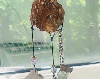 Whisper Bone Chime | Handcrafted Bone Wind Chime | Ritual Decor | Natural Hanging Art
