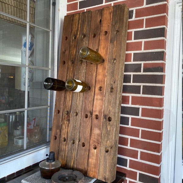 Wine Riddling Rack - Etsy