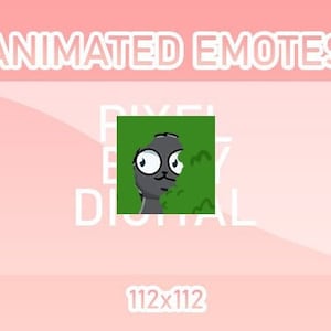 Animated Twitch, Discord and Kick Emotes - Animated Black Cat Awkward Bushes