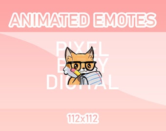 Animated Twitch, Discord and Kick Emotes - Animated Fox Notes