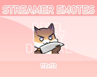 Animated Twitch, Discord and Kick Emotes - Animated Fox Knife